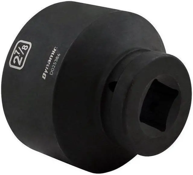 Alt view image 6 of 7 - DYNAMIC D025386 1" Drive Standard Socket, Black Phosphate, Tools 2-7/8" X 1"
