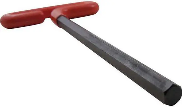 Alt view image 3 of 8 - dynamic tools 8 piece 9" long t-handle sae hex key set, 5/64" - 3/8"