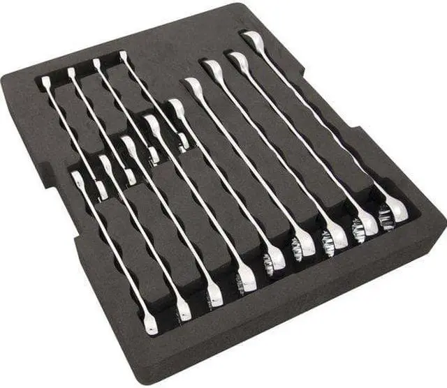 Alt view image 4 of 6 - DYNAMIC D105108 Tools 14 Piece Metric Combination Wrench Set With Foam Tool