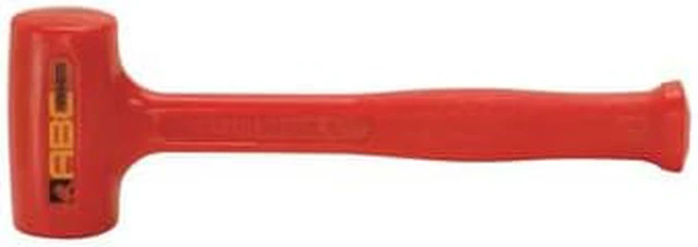Alt view image 2 of 2 - 21 oz. Polyurethane Dead Blow Hammer - Overall Length 11.25"