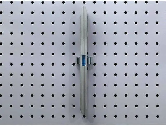 Alt view image 7 of 8 - Triton Products 73210 DuraHook 1/2-Inch to 1-Inch Hold Range 1-7/16-Inch Projection Annealed Chromate Dipped Steel Standard Spring Clip for DuraBoard or 1/8 Inch and 1/4 Inch Pegboard, 10-Pack