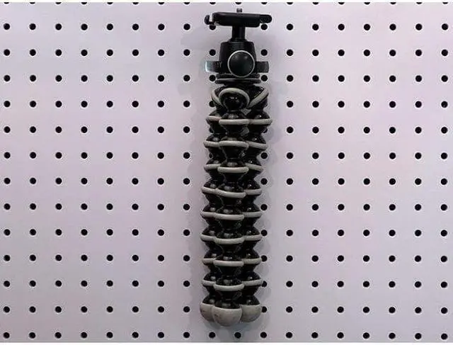 Alt view image 7 of 8 - Triton Products 73107 DuraHook 3/4-Inch to 1-1/4-Inch Hold Range 2-1/8-Inch Projection Annealed Chromate Dipped Steel Extended Spring Clips for DuraBoard or 1/8 Inch and 1/4 Inch Pegboard, 10-Pack