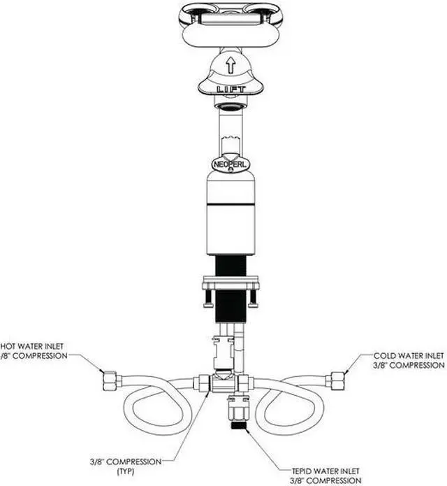Alt view image 2 of 3 - SPEAKMAN SEF-1000 Eyesaver Classic SEF-1000 Eyewash Faucet Spout