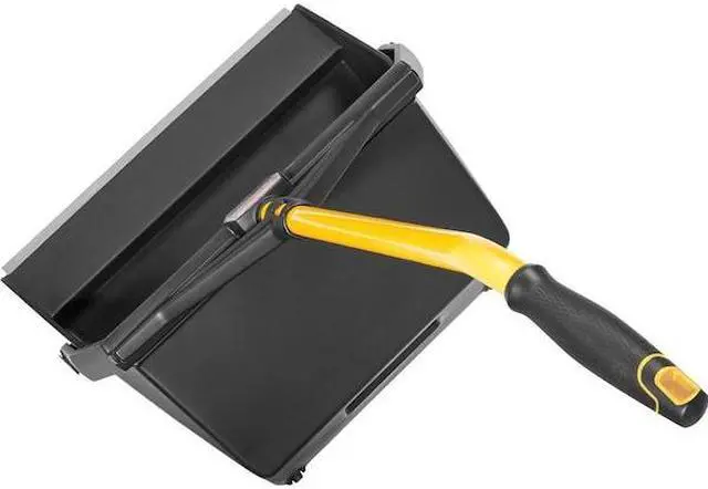 Alt view image 8 of 10 - Rubbermaid Commercial Debris Pan Wet/Dry 32 oz Cap 16-7/8"x12"x29" Black 2018806