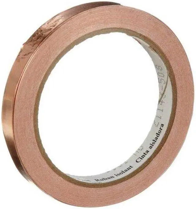 Alt view image 6 of 8 - 3M Copper Tape  1/2 in Width x 2.6 mil Total Thickness  27551 PRICE is per ROLL