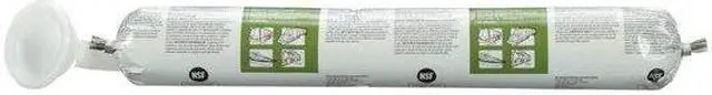 Alt view image 2 of 6 - 3M 740 UV Polymer Adhesive Sealant, 20 oz, Sausage Pack, Gray, Polymer Base, 740