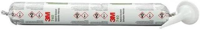 Alt view image 3 of 6 - 3M 740 UV Polymer Adhesive Sealant, 20 oz, Sausage Pack, Gray, Polymer Base, 740