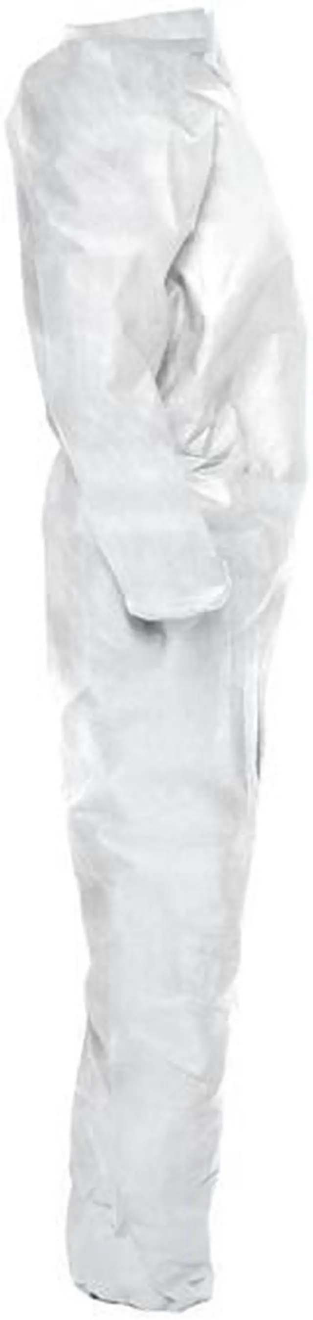 Alt view image 3 of 6 - KLEENGUARD 49102 Disposable Coveralls, Collared, M, SMMMS, Zipper, Elastic