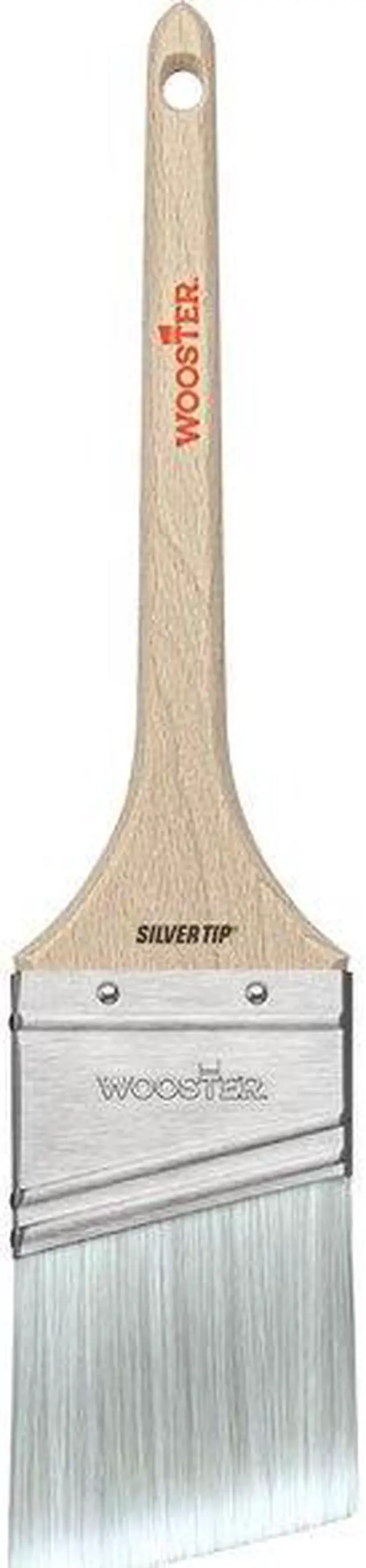 Alt view image 4 of 4 - WOOSTER 5224-2 1/2 2-1/2" Polyester Angle Sash Paint Brush, Length: 2-11/16"