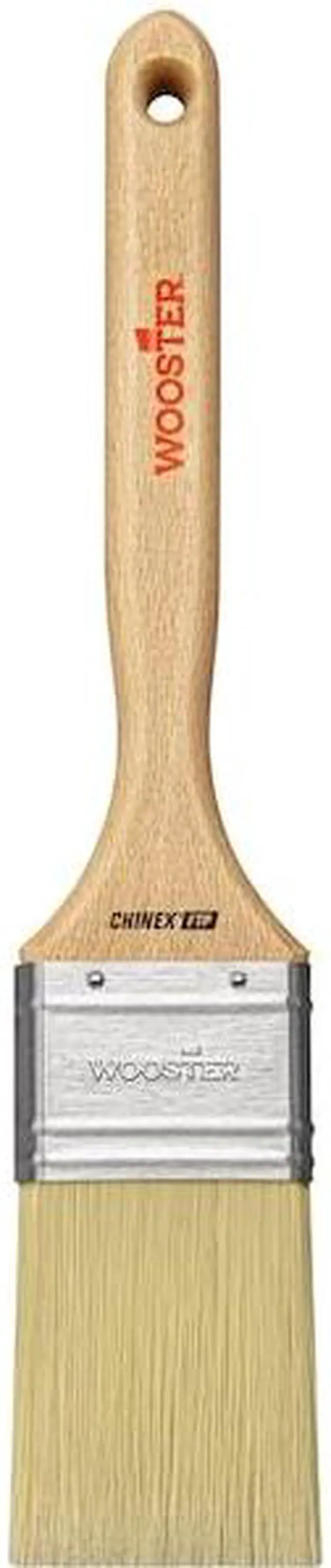 Alt view image 4 of 4 - WOOSTER 4412-2 2" Flat Sash Soft, Chinex FTP Bristle, Paint Brush, Wood Handle