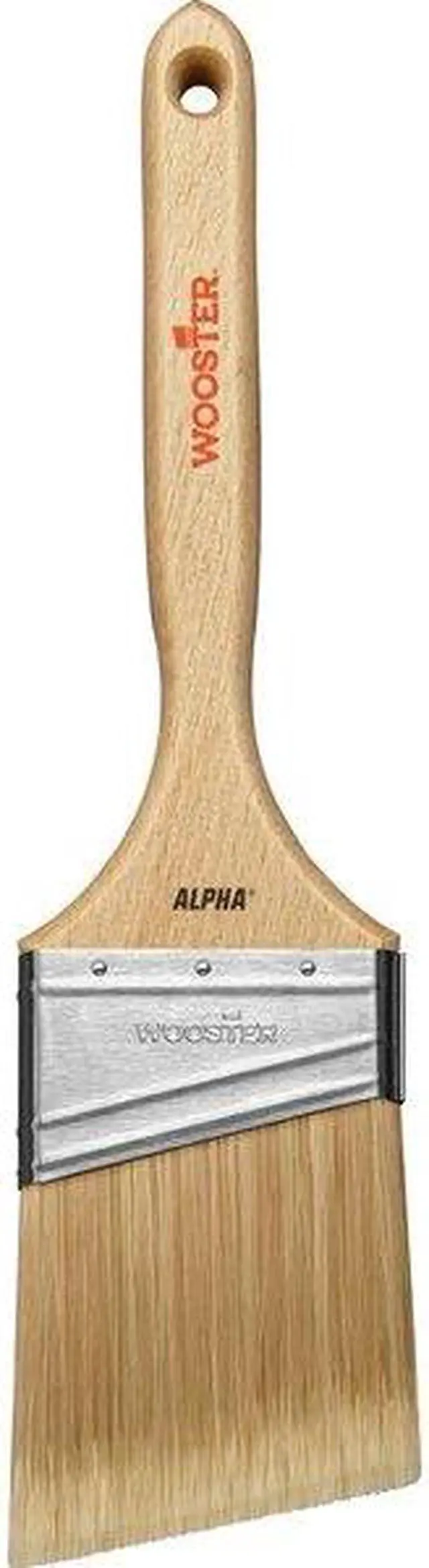 Alt view image 3 of 5 - WOOSTER 4231-3 3" Angle Sash Paint Brush, Micro Tip Bristle, Wood Handle