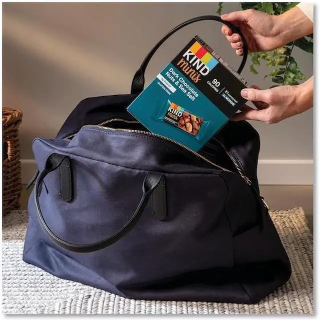 Alt view image 15 of 18 - Minis, Dark Chocolate Nuts/Sea Salt, 0.7 oz, 10/Pack 27959