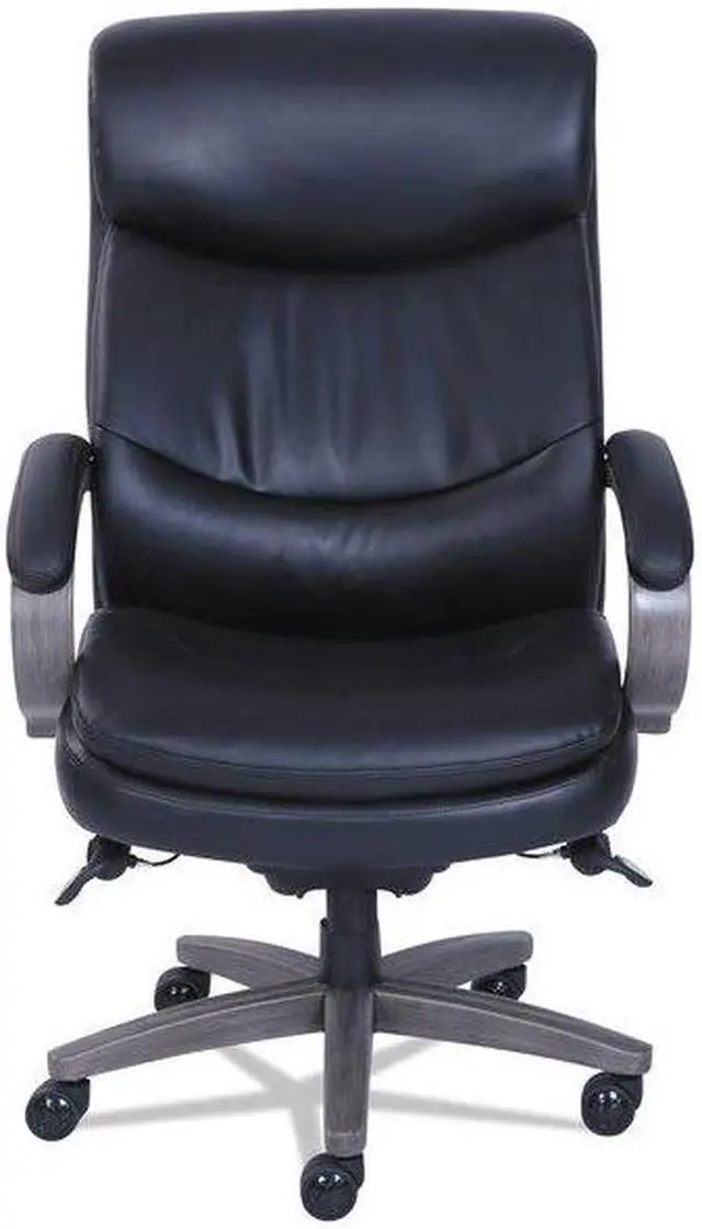 Alt view image 4 of 8 - La-Z-Boy 48961A Woodbury Big and Tall Executive Chair, Black