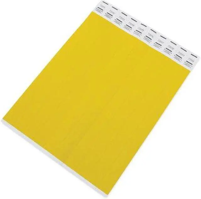 Alt view image 9 of 12 - Advantus® Security,Wristebands,Yl 91123