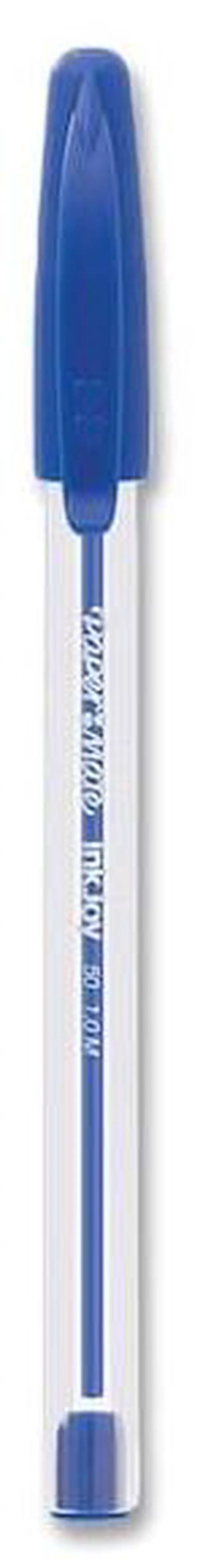 Alt view image 5 of 7 - Paper Mate 2014534 InkJoy 50ST Ballpoint Pens, Medium Point (1.0mm), Blue, 60 Count