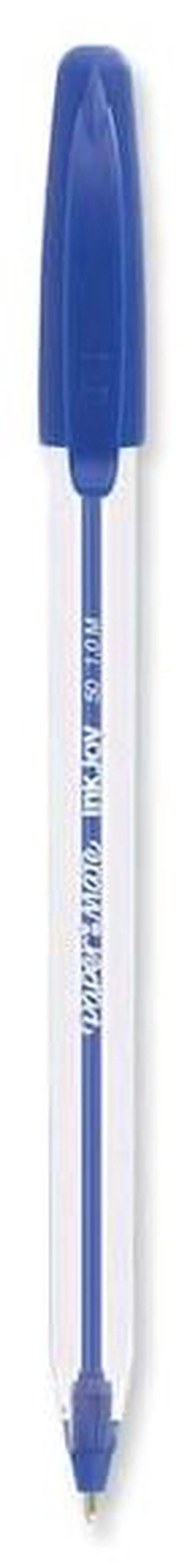Alt view image 6 of 7 - Paper Mate 2014534 InkJoy 50ST Ballpoint Pens, Medium Point (1.0mm), Blue, 60 Count