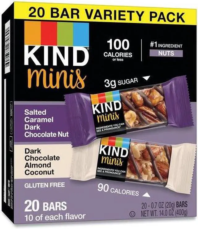 Alt view image 10 of 10 - Minis, Peanut Butter Dark Chocolate Peanut Butter, 0.7 oz, 20/Pack 27967