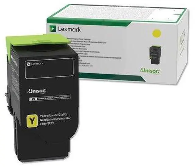 Alt view image 4 of 9 - Lexmark C2310Y0 Return Program Toner Cartridge - Yellow
