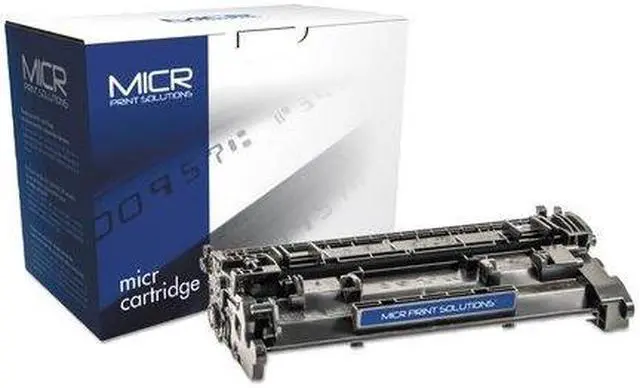 Alt view image 9 of 13 - MICR MCR26AM Remanufactured Toner Cartridge Replaces HP CF226A, 26A; MICR