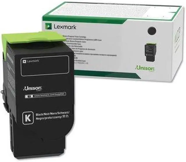 Alt view image 8 of 12 - Lexmark C2310K0 Return Program Toner Cartridge - Black