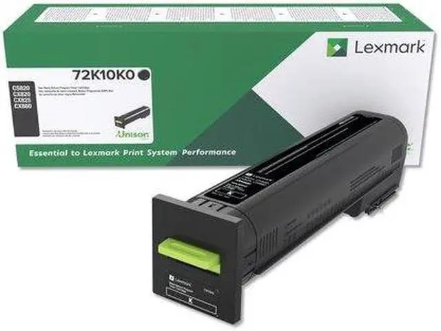 Alt view image 8 of 10 - LEXMARK OEM Toner Cartridge, BLACK, yield 8,000 72K10K0