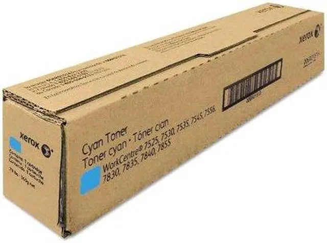 Alt view image 9 of 20 - XEROX 6R1516 Toner for the WorkCentre 7500 and 7800 Series Cyan