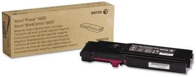 Alt view image 6 of 20 - XEROX 106R02226 HI-CAP TONER CARTRIDGE MAGENTA 6600/6605