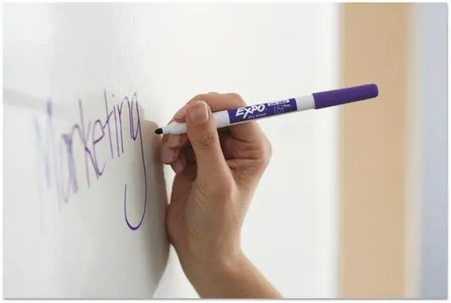 Alt view image 9 of 9 - EXPO 2003893 Low Odor Dry Erase Markers, Fine Tip - Office Pack, Assorted Colors, 36/Pack
