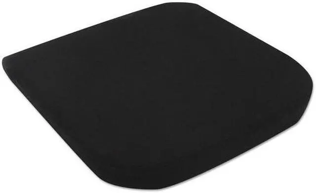 Alt view image 13 of 13 - Cooling Gel Memory Foam Seat Cushion, 16 1/2 x 15 3/4 x 2 3/4, Black ALECGC511