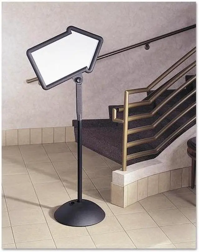 Alt view image 19 of 20 - Safco Double-Sided Arrow Sign Dry Erase Magnetic Steel 25 1/2 x 17 3/4 Black