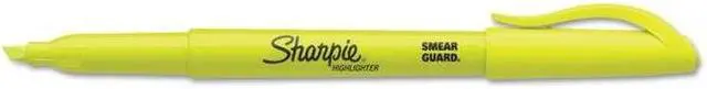 Alt view image 11 of 14 - Sharpie 2003991 Pocket Highlighters - Office Pack, Chisel Tip, Yellow