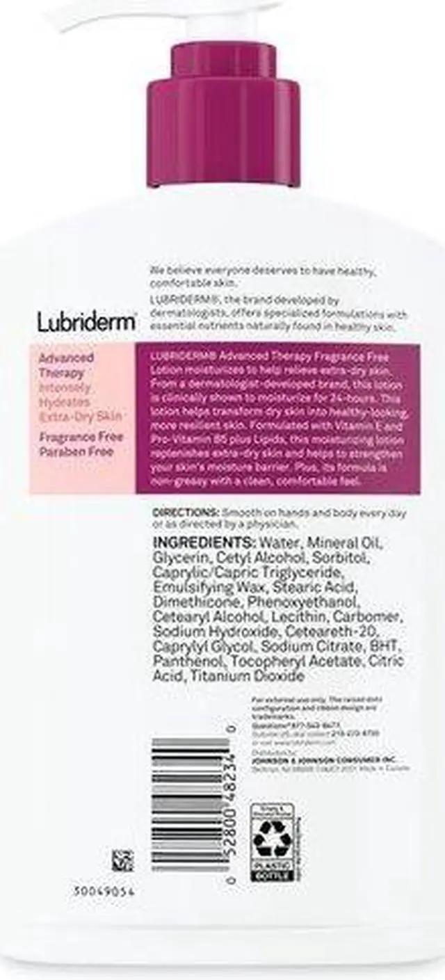 Alt view image 8 of 9 - Lubriderm Advanced Therapy Moisturizing Hand/Body Lotion PFI514823479