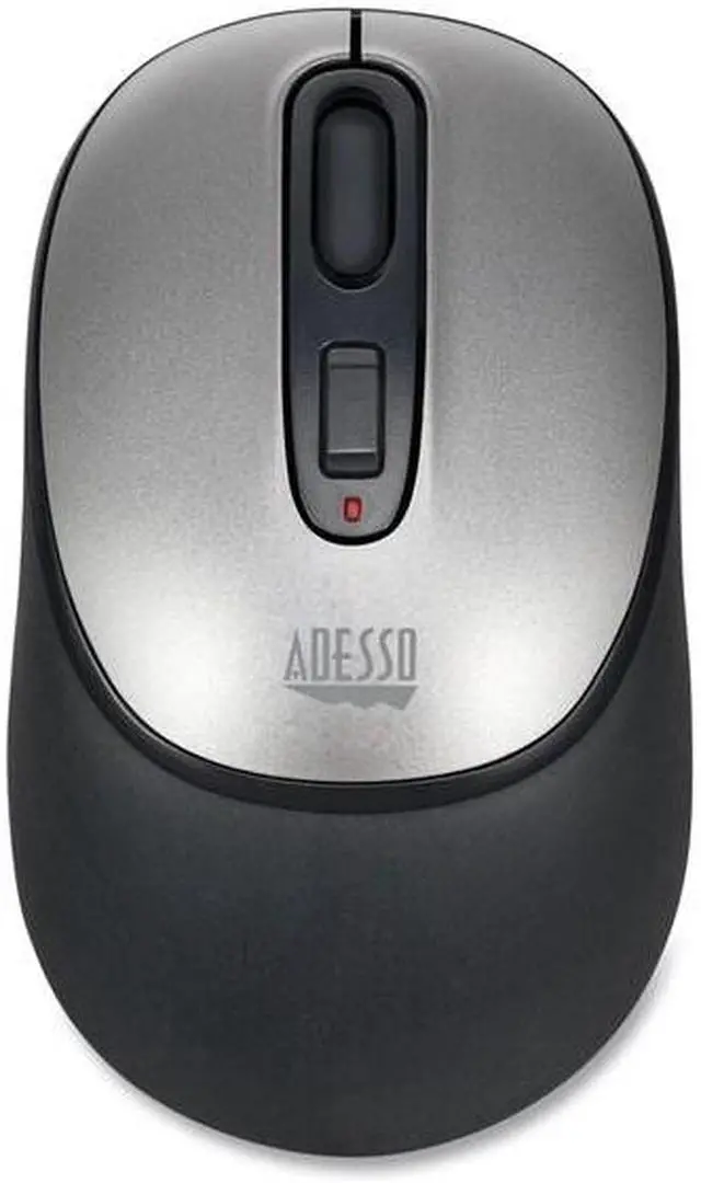 Alt view image 17 of 20 - Adesso iMouse A10 Antimicrobial 1600dpi 2.4GHz Wireless Mouse - Black/Silver