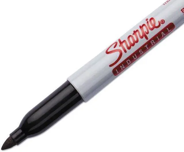 Alt view image 7 of 10 - Sharpie 2003898 Industrial Permanent Markers - Office Pack, Black