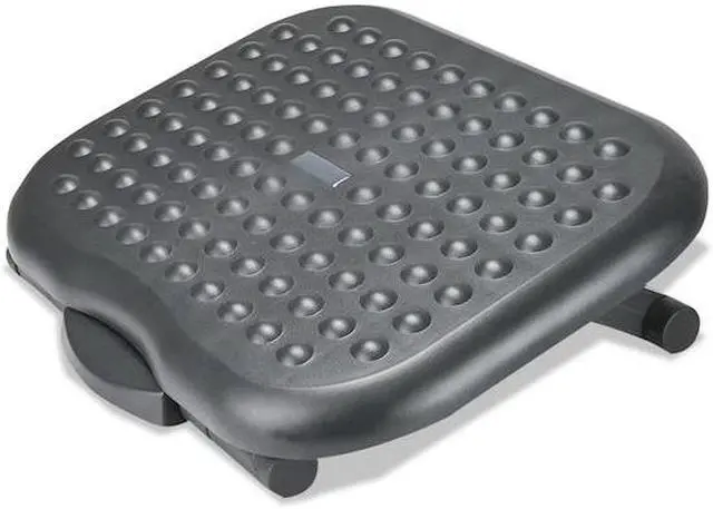 Alt view image 12 of 15 - Alera Relaxing Adjustable Footrest 13 3/4w x 17 3/4d x 4 1/2 to 6 3/4h Black FS212