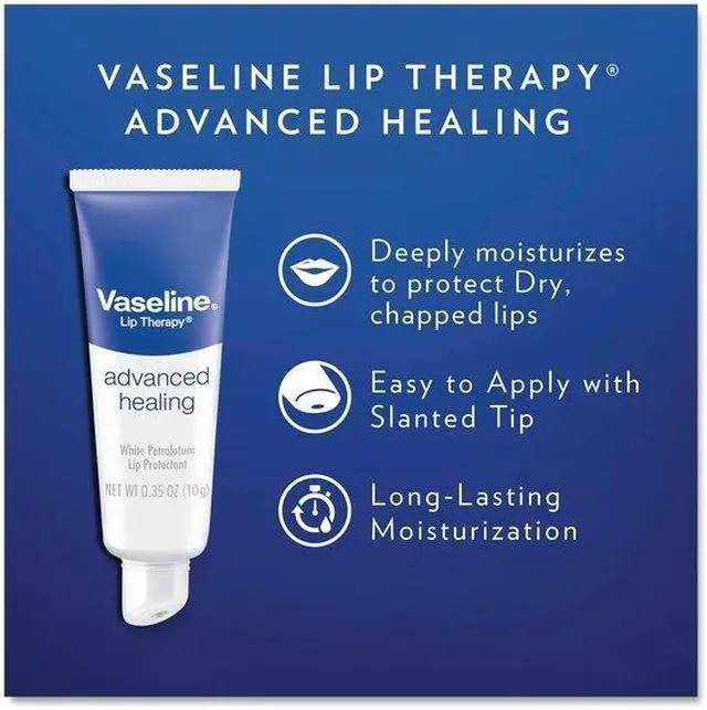 Alt view image 8 of 8 - Vaseline Lip Therapy Advanced Lip Balm