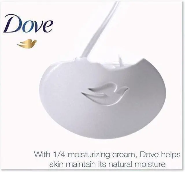 Alt view image 6 of 7 - Dove 04090CT Bar Soap, Light Scent, 3.17 oz, 12/Carton