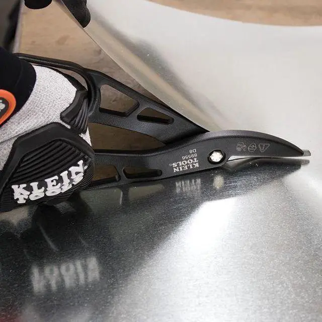 Alt view image 3 of 7 - KLEIN TOOLS 89556 Tin Snips, Straight, Left, Right, 12", Steel