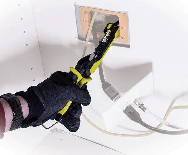 Alt view image 6 of 7 - KLEIN TOOLS VDV211-100 Extended Reach Multi-Connector Compression Crimper