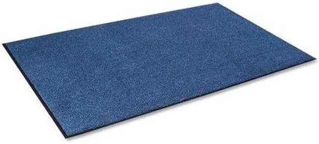 Alt view image 3 of 5 - Crown Rely-On Olefin GS 0046MB 315 Light Traffic Wiper Entrance Mat, 4 ft W x 6 ft L, 3/8 in THK, Marlin Blue, Polypropylene