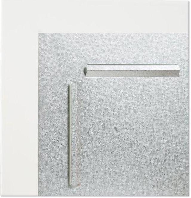 Alt view image 11 of 12 - Floating Glass Ghost Grid Dry Erase Board, 36 x 24 Inches, White Frosted Surface, Frameless UBR2798U0001
