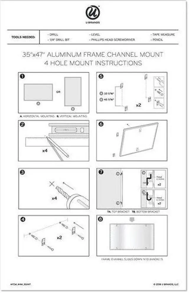 Alt view image 14 of 15 - PINIT Magnetic Dry Erase Board, 48 x 36 Inches, Silver Aluminum Frame UBR2807U0001