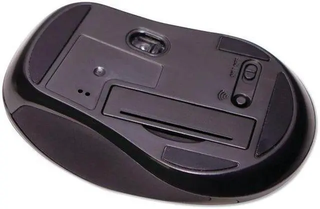 Alt view image 10 of 17 - Innovera Mouse,Wrls,Mid-Size,Bk 61500
