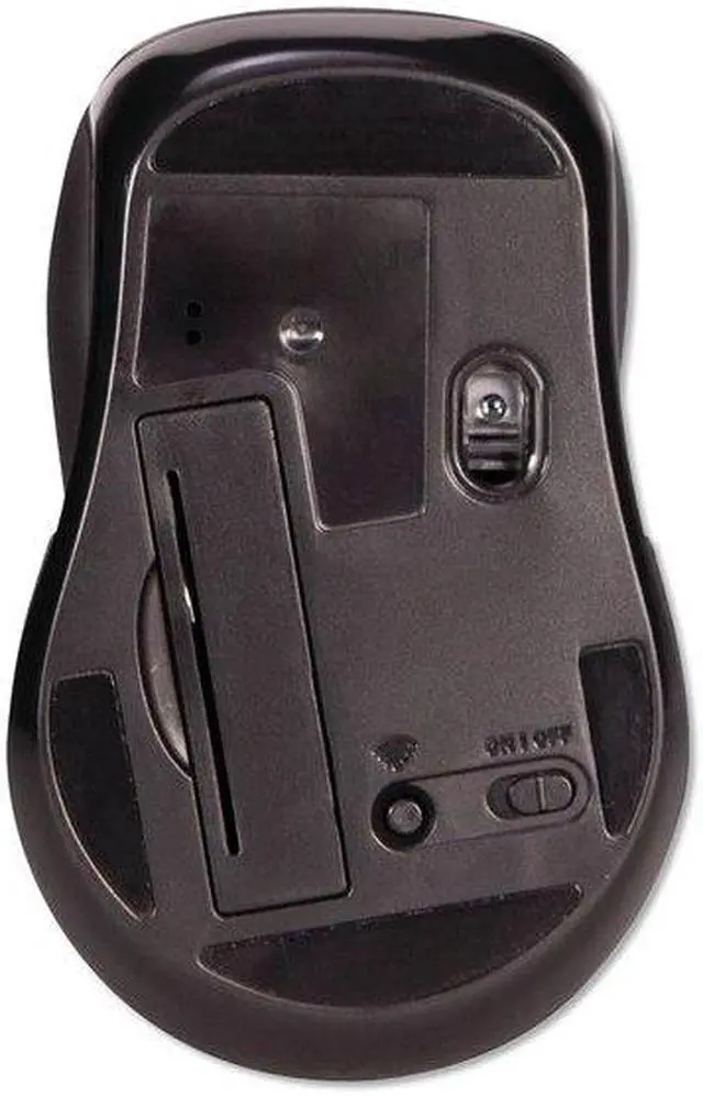 Alt view image 11 of 17 - Innovera Mouse,Wrls,Mid-Size,Bk 61500
