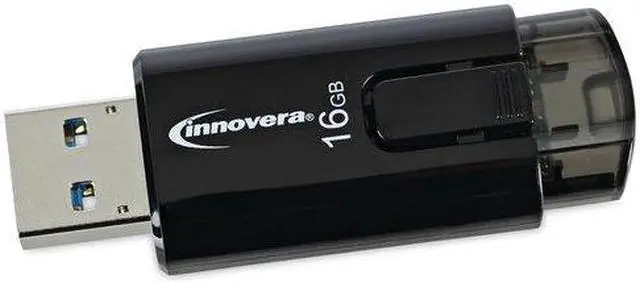 Alt view image 8 of 20 - Innovera USB 3.0 Flash Drive 16 GB 3/Pack 82316