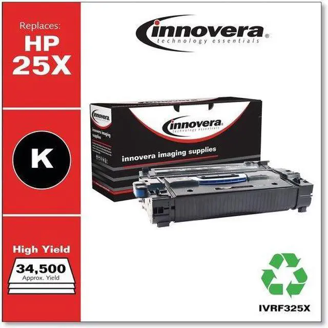 Alt view image 16 of 20 - Innovera Compatible Black High Yield Toner Cartridge (Alternative for HP 25X/CF325X)