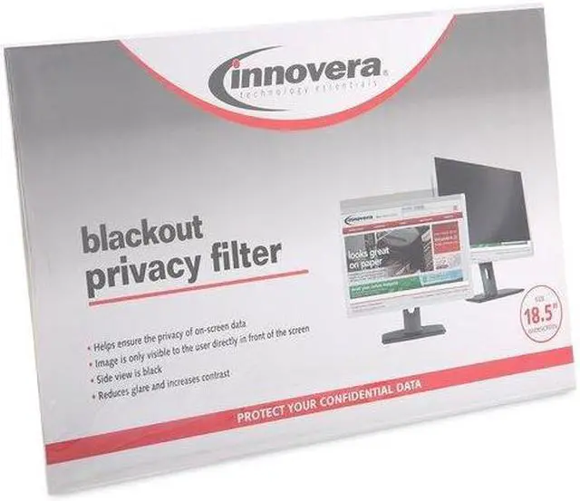 Alt view image 10 of 14 - Innovera Filter,Lcd,Pcy,18.5,Bk BLF185W