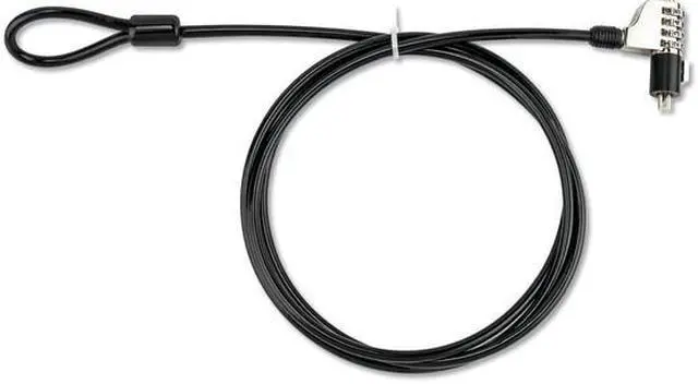 Alt view image 12 of 14 - Innovera Combination Laptop Lock 6 ft Steel Cable 64673