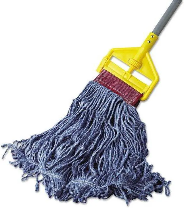 Alt view image 2 of 4 - RUBBERMAID COMMERCIAL FGD25306BL00 Super Stitch Blend Mop Head, Large,