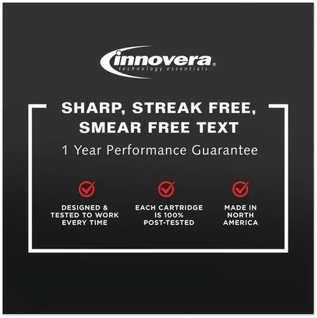 Alt view image 18 of 20 - Innovera Compatible Black High Yield Ink Cartridge (Alternative for HP 902XL/T6M14AN)